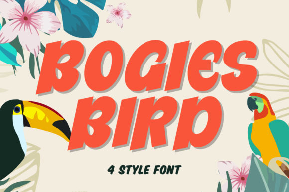 Bogies Bird: A Chunky, Cutesy Font That Adds Personality to Your Projects