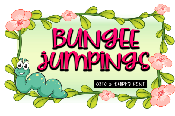 Bungee Jumpings Font Adds Joy to Design