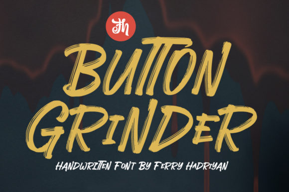 Button Grinder: A Stylish and Versatile Display Font for Modern Design