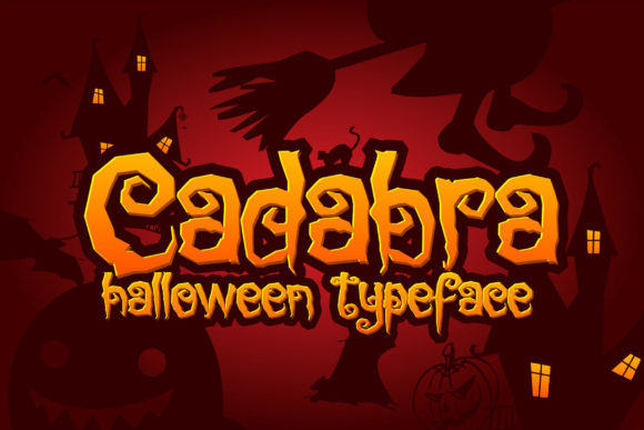 Cadabra Font: A Quirky Halloween Staple for Creative Designers