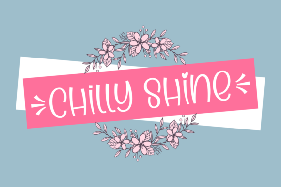 Chilly Shine: A Joyful Font for Creative Designs