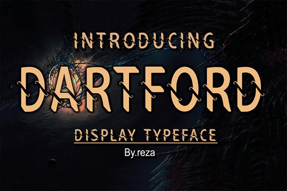 Dartford Display Font for Bold and Neat Design