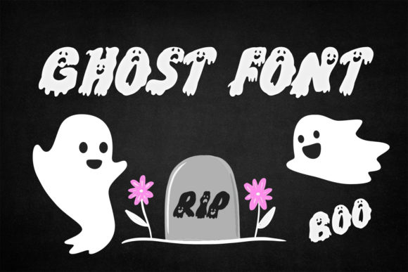 Ghost Font for Halloween Creativity