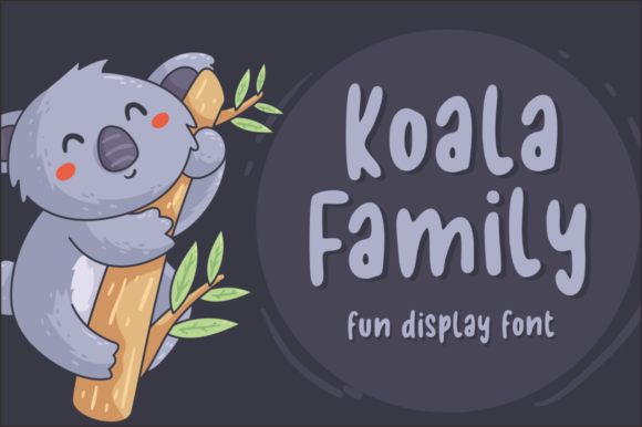 Koala Family: A Playful Font That Elevates Design Across Industries