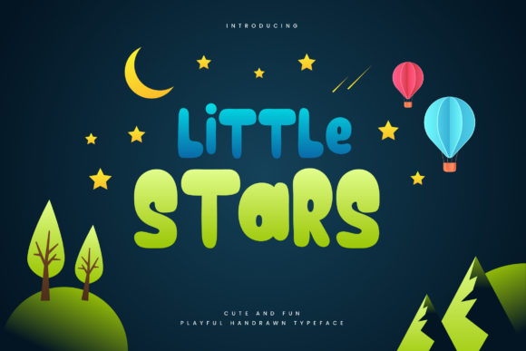 Little Stars: A Playful and Authentic Font for Creative Projects