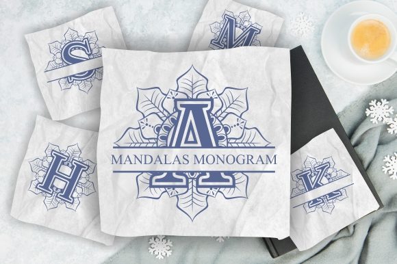 Mandalas Monogram: A Bold Display Font for Creative and Professional Workflows