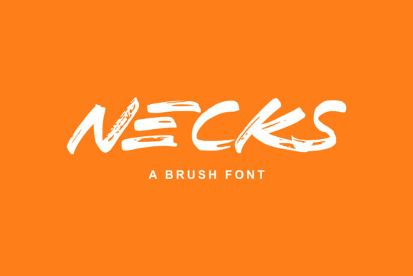 Necks: A Unique Display Font That Elevates Your Creative Projects