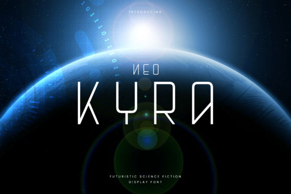 Neo Kyra: A Minimalist and Futuristic Display Font for Strategic Creativity