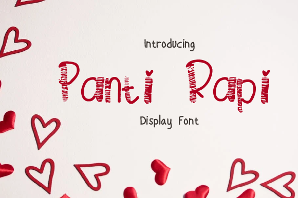 Panti Rapi: A Bold and Unique Display Font for Creative Expression
