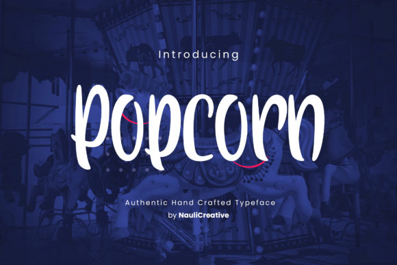 Popcorn Font: A Versatile Choice for Creative Designs