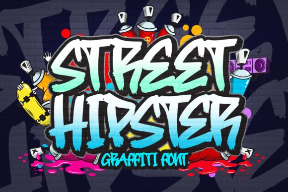 Street Hipster: A Bold and Authentic Display Font Inspired by Urban Art